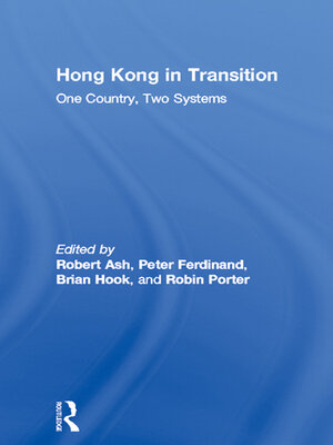 cover image of Hong Kong in Transition